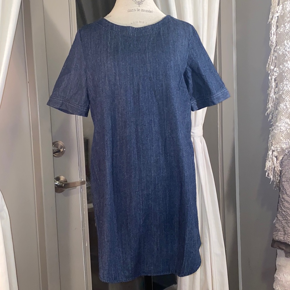Denim dress size M